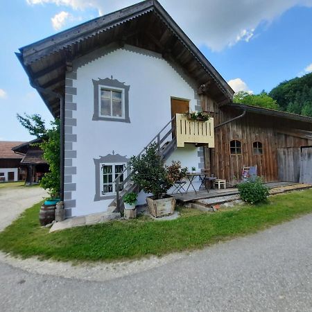 Vila Bauernhof Kaspergut Kirchberg bei Mattighofen Exteriér fotografie