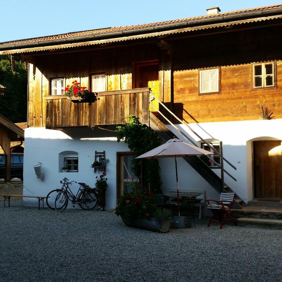 Vila Bauernhof Kaspergut Kirchberg bei Mattighofen Exteriér fotografie